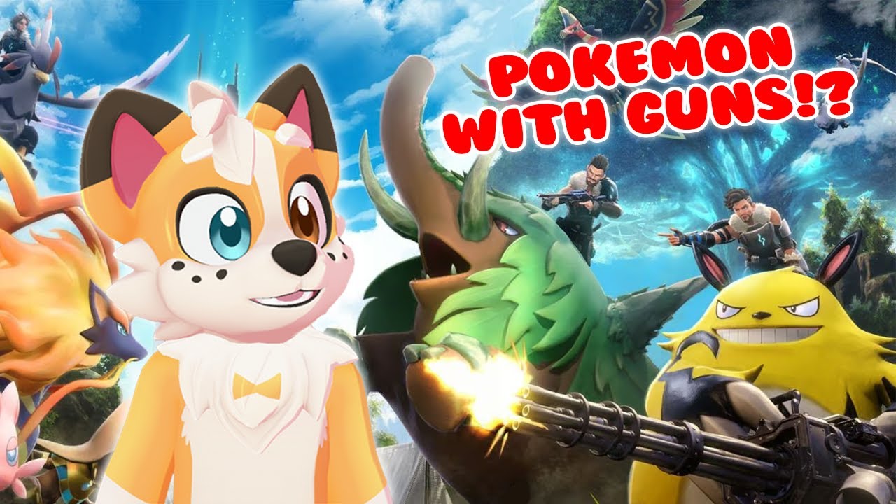 POKEMON WITH GUNS! | Furry Plays PALWORLD | January 19, 2024