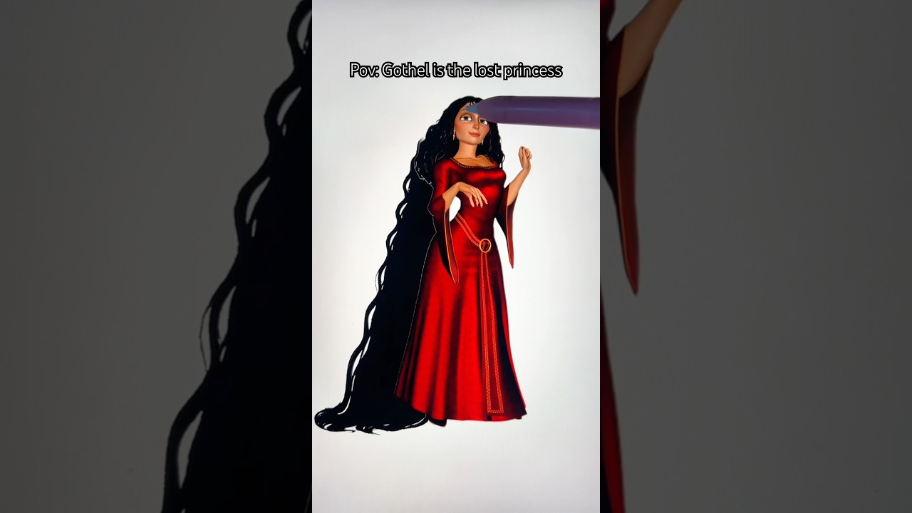 Mother Gothel glow up✨ #disney #gothel #mothergothel #rapunzel #transformation