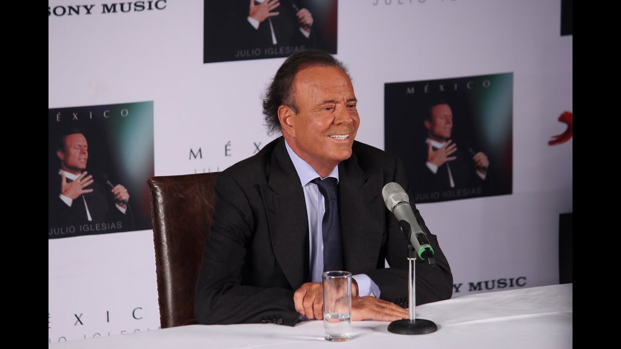 CONFERENCIA DE PRENSA CON JULIO IGLESIAS, ÁLBUM 