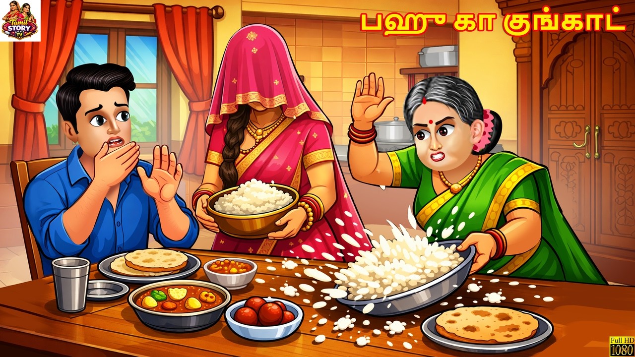 Pahu kā kuṅkāṭ | பஹு கா குங்காட் | Tamil Stories | Tamil Moral Story | Tamil Cartoon | Kahani |Story