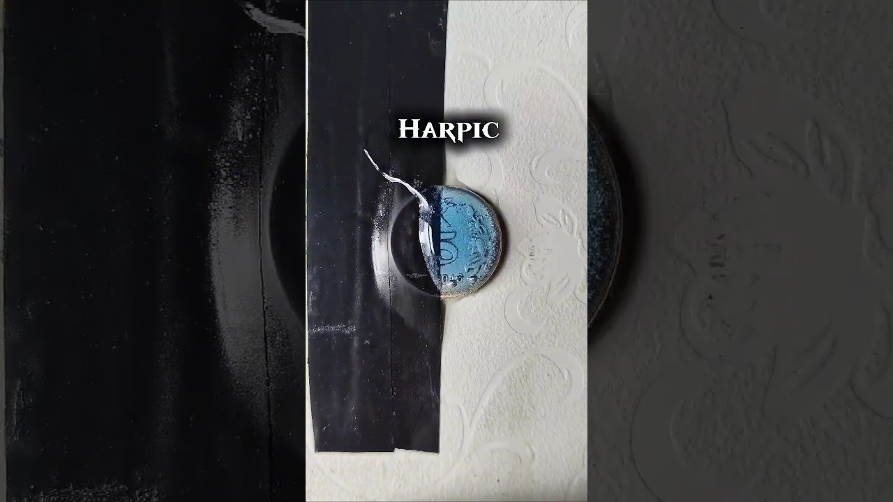 How To Clean 5 Rupees Coin 🪙 Turn old to new #shortsfeed #cleaningtips #happycleaning