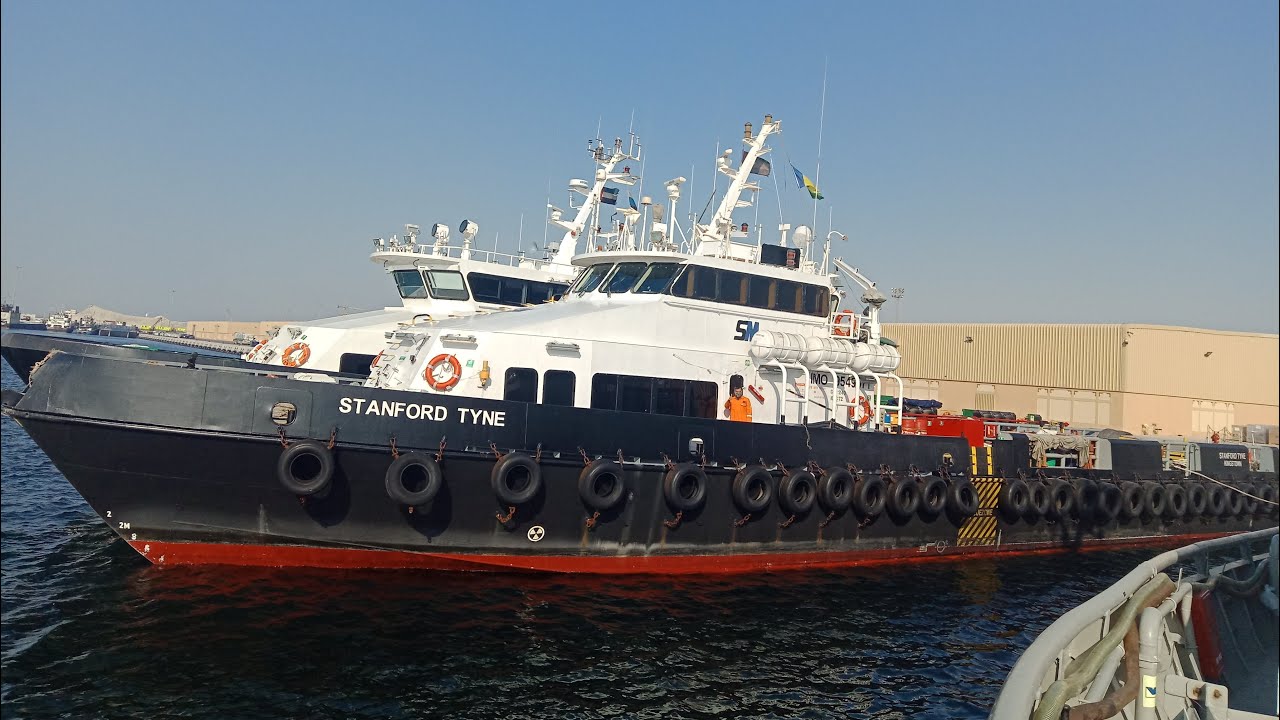 Room tours di kapal Crewboat Stanford tyne.