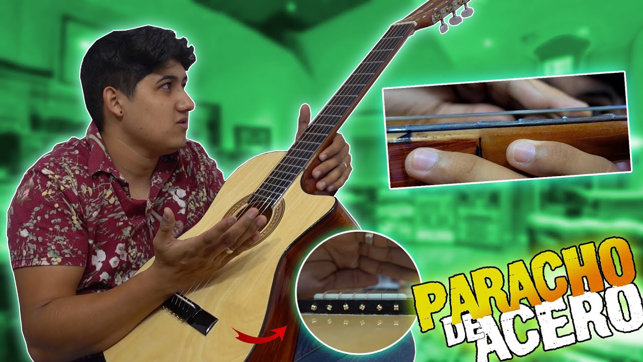 Esto pasa si le pones cuerdas de acero a una Paracho (Guitarra Española)