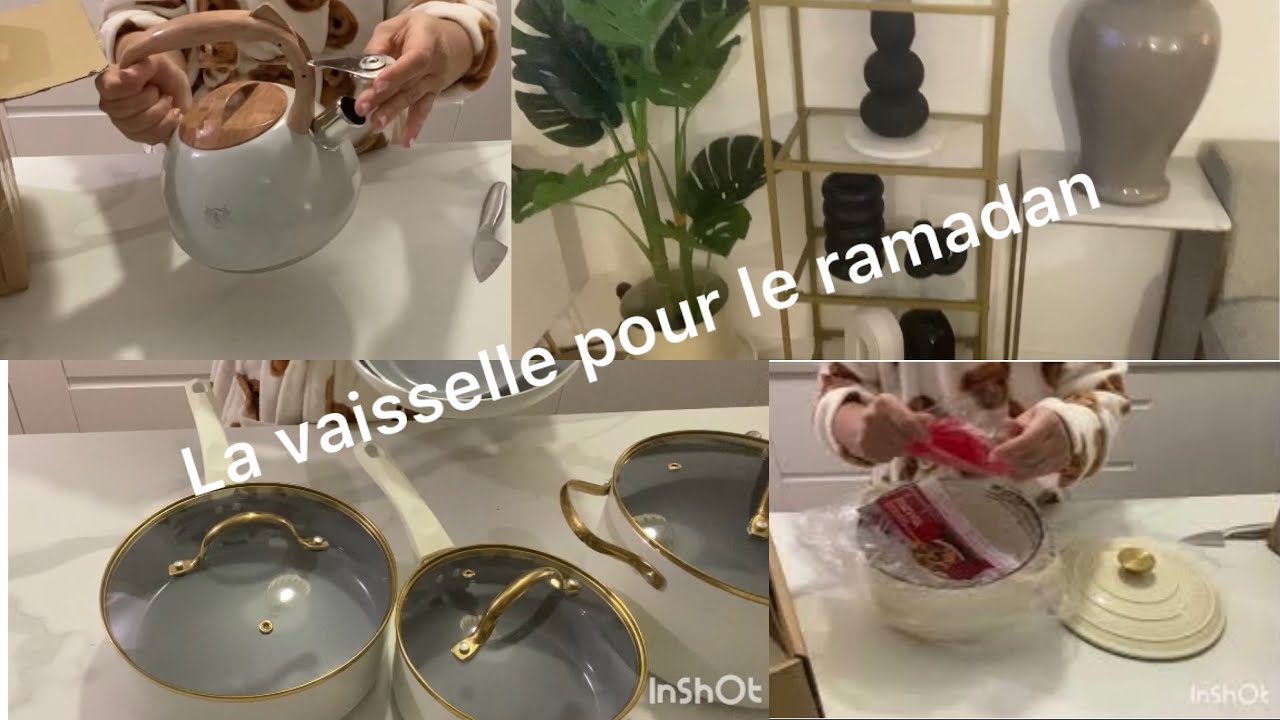 Préparation pour  le mois  ramadan￼ 🥣 الأواني لي  رمضان ￼