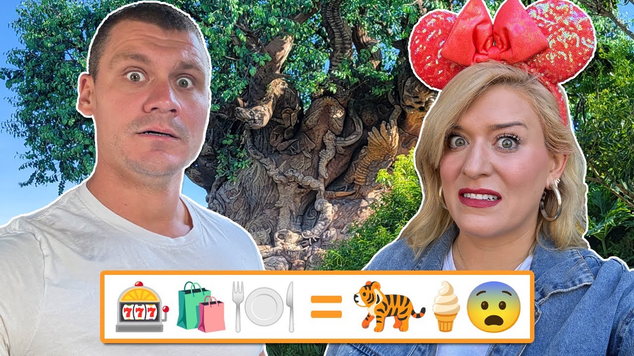 A RANDOMIZER Game Chose Our Day In Disney World | Animal Kingdom, Walt Disney World Challenge