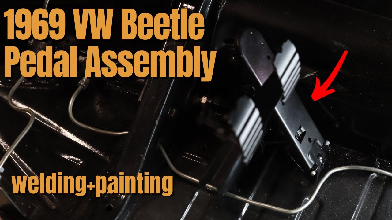 1969 VW Beetle Restoration- Pedal Assembly REBUILD & INSTALLATION