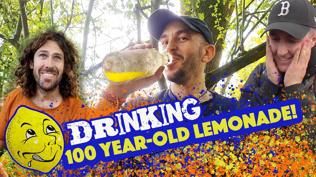 We DRANK 100 YEAR-OLD lemonade dug up from a dump! With @Bondi Treasure Hunter