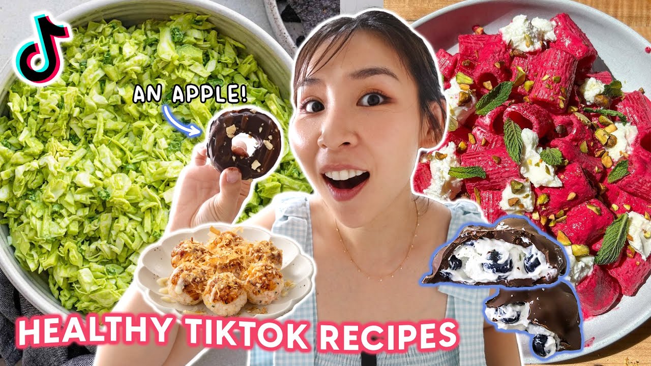 I Tried Viral Healthy TikTok Recipes 🥗 *actually impressed*