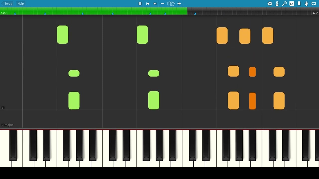 A Long December - Counting Crows (Piano Accompaniment)
