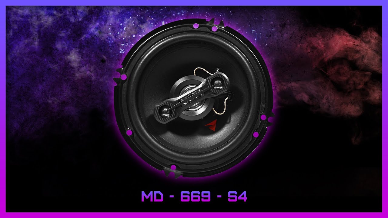 Качественная автомобильная акустика Megavox MD 669 S4