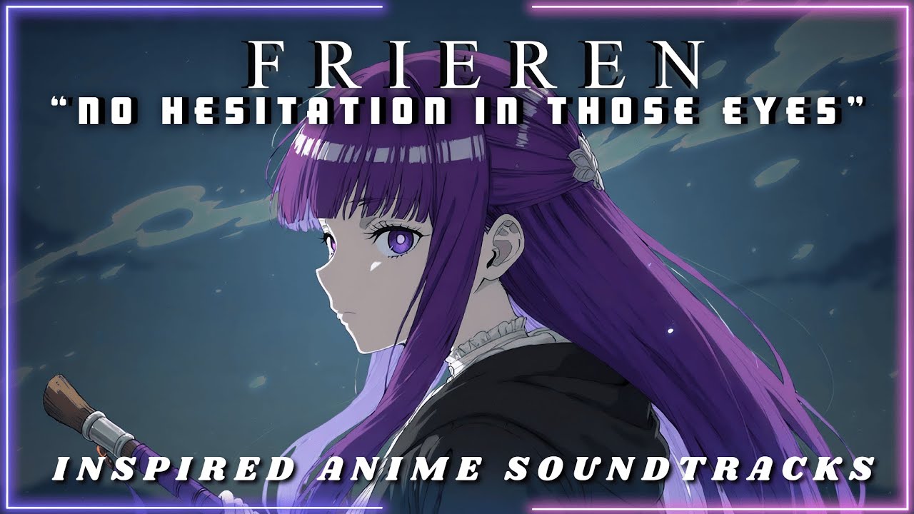 Frieren Beyond Journey's End | Fern's Theme - No Hesitation In Those Eyes | Anime Music