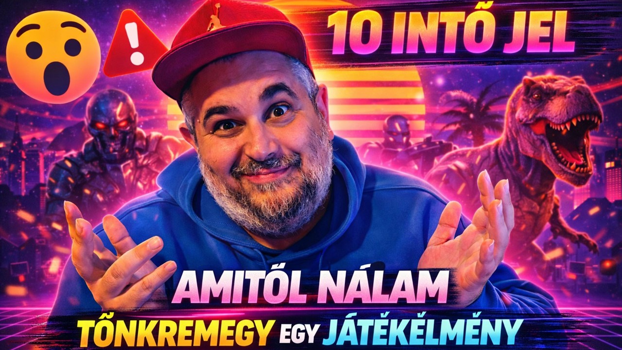 10 intő jel, amitől n&aacute;lam t&ouml;nkremegy egy j&aacute;t&eacute;k&eacute;lm&eacute;ny