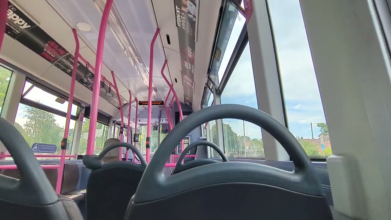 First Wright Streetlite DF 47505 on the 40 to Poringland