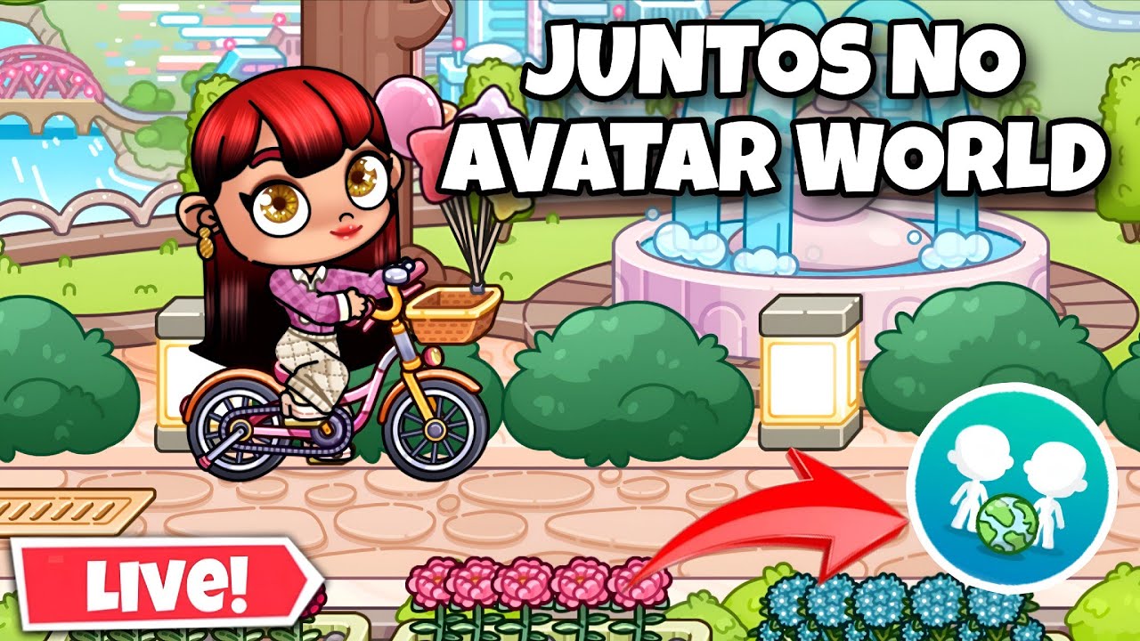 AO VIVO COM A TOKITA NO AVATAR WORLD