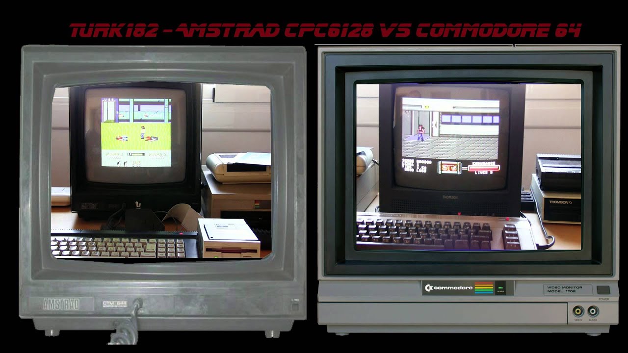 Amstrad CPC6128 Vs Commodore 64  - Target Renegade