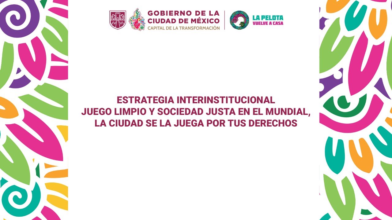 Agenda de Derechos Humanos Rumbo al Mundial