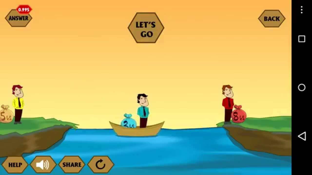 River Crossing IQ Logic 11 answer