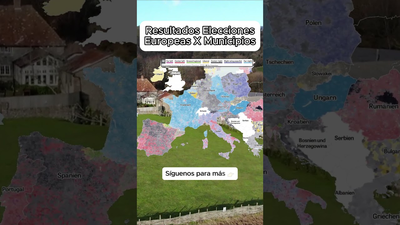🗺️ Mapa detallado de las #Elecciones de la UE #europa #eu #eleccioneseuropeas #mapa #maps
