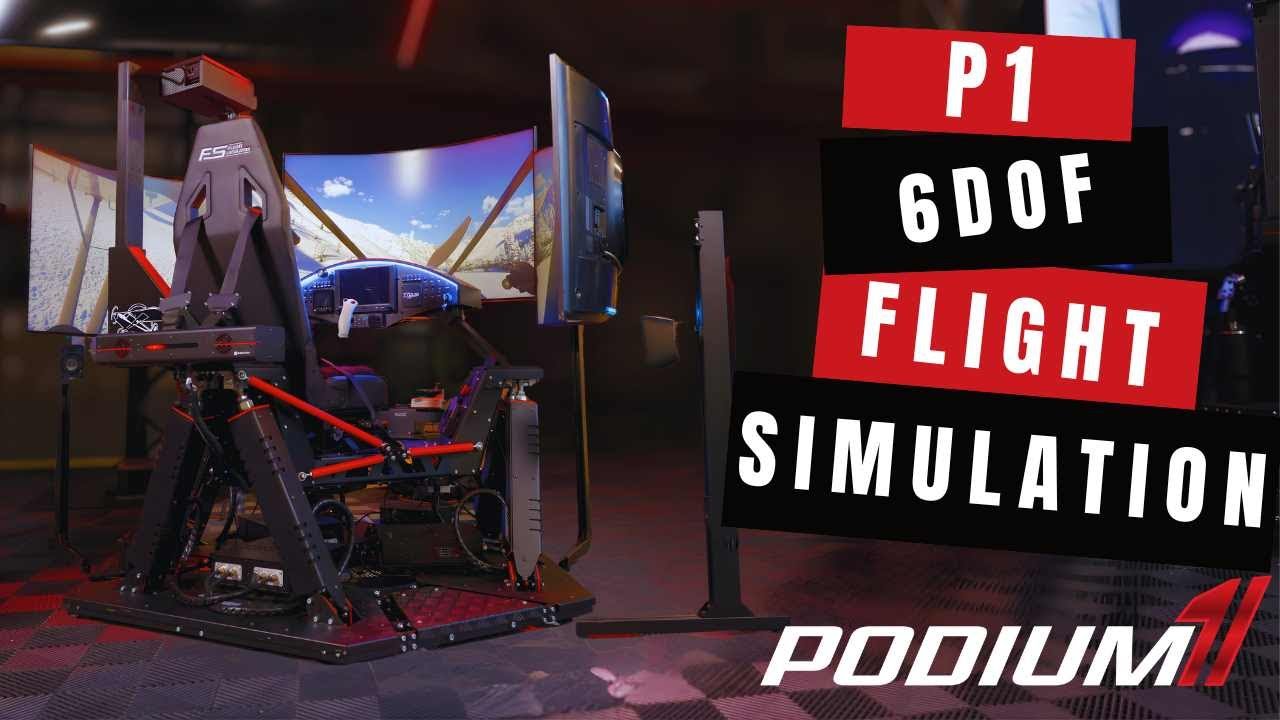 Обзор авиасимулятора Carbon Cup | Профессиональный авиасимулятор от Podium 1 Racing