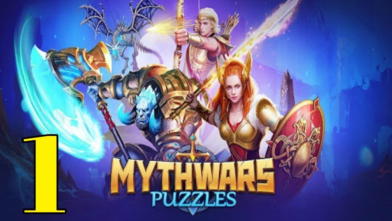 MythWars & Puzzles: RPG Match 3 Gameplay  Part 1 (iOS, Android)