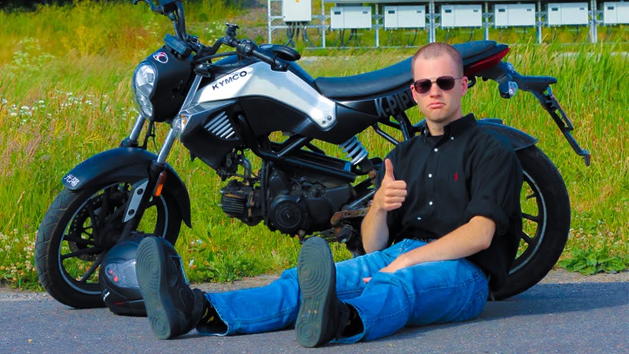 Taking my KYMCO K-Pipe for a ride