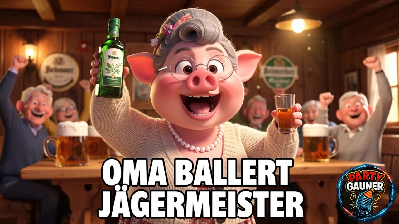 Oma ballert Jägermeister – Wenn die Enkel im Bett sind | Party Schlager