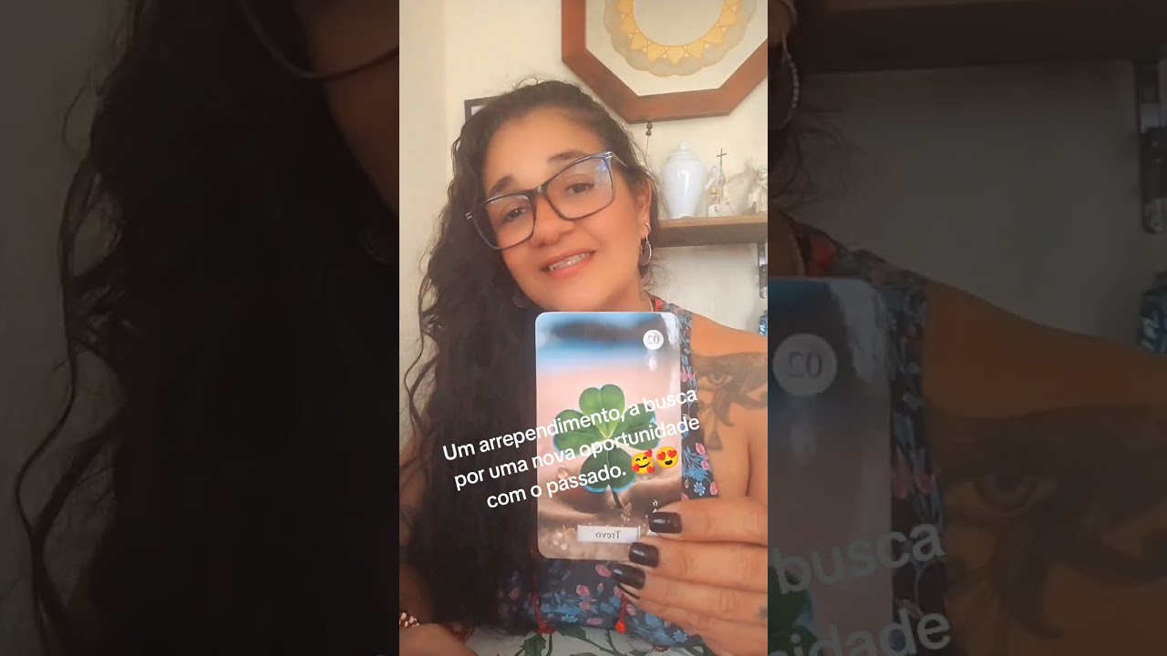 Leitura: Alguém arrependido vem em busca de uma nova oportunidade. Você vai querer?! 💔❤️‍🩹❤️