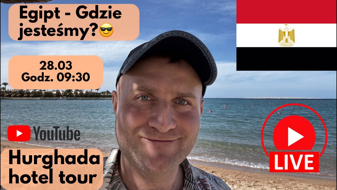 🇪🇬Egipt Hurghada Hotel Tour - gdzie jesteśmy?