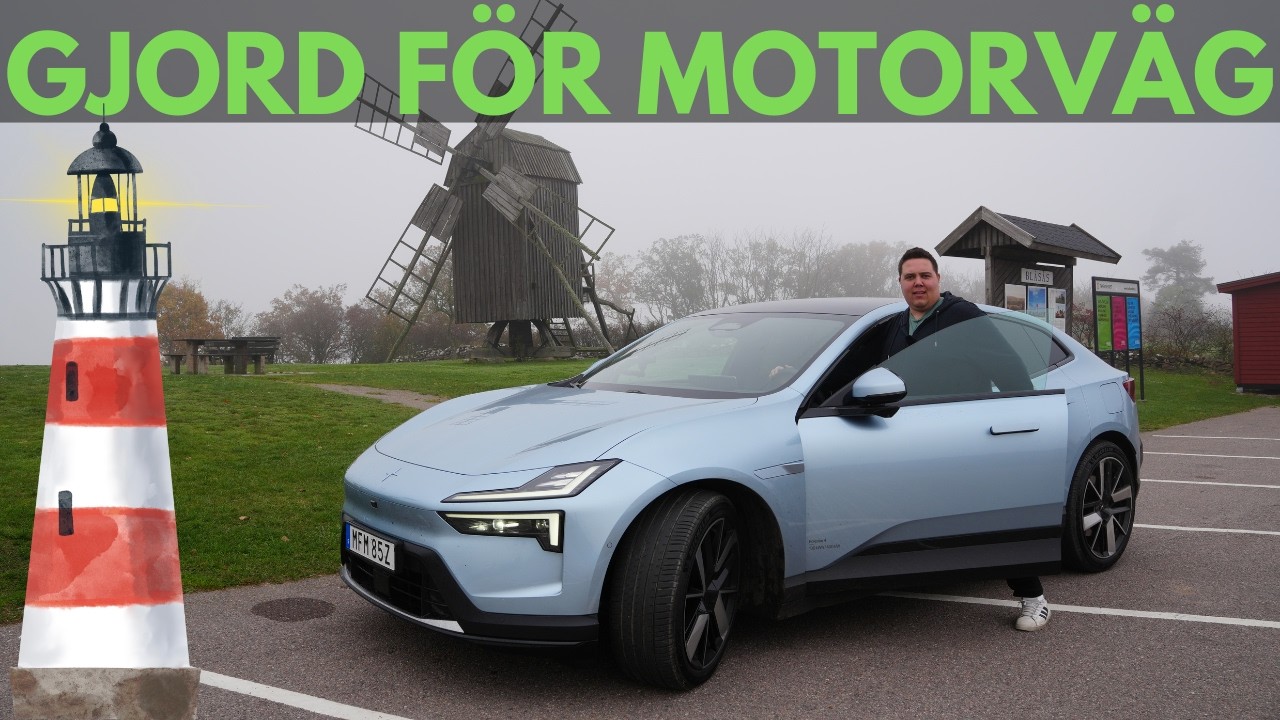 Till Öland på fyrsafari med Polestar 4 DM | Elbilsmagasinet