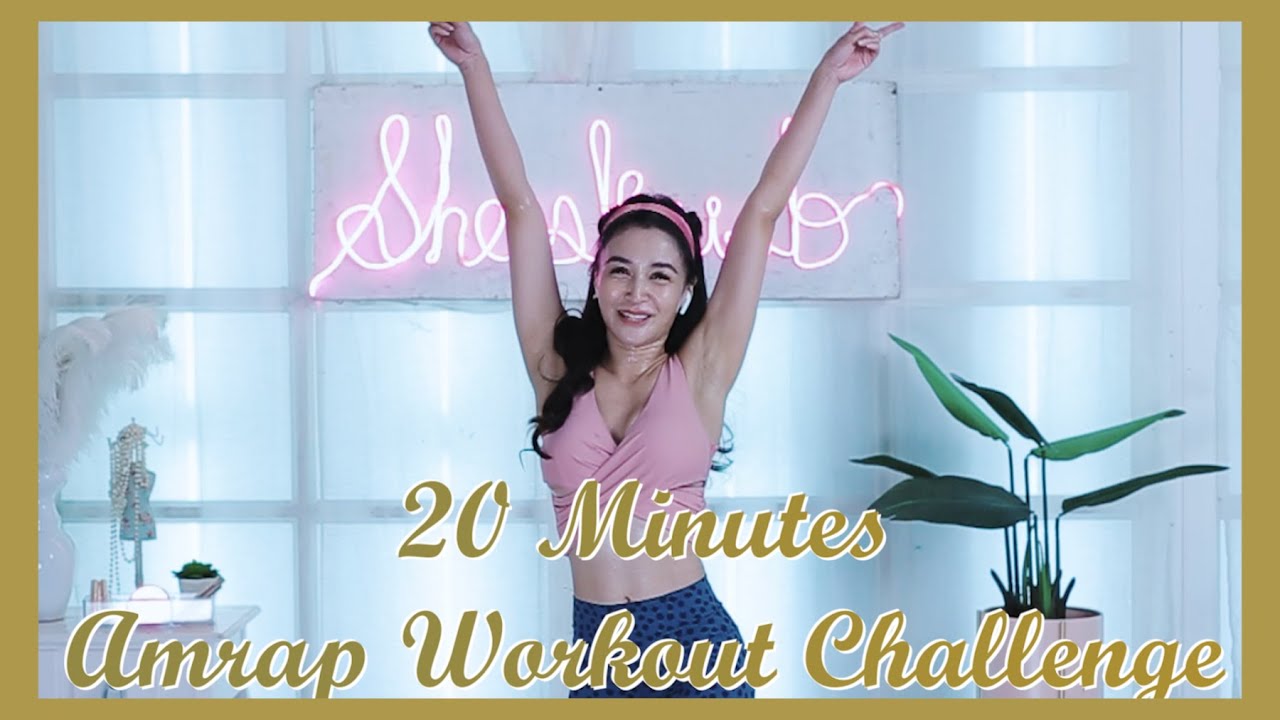 20-Minute AMRAP Workout Challenge | #KrisMadeMeDoIt 💋