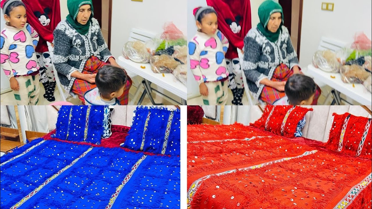 واخيرا الفرحة الكبيرة عند عكوزتي وهاشنو درنا انا ونجاة