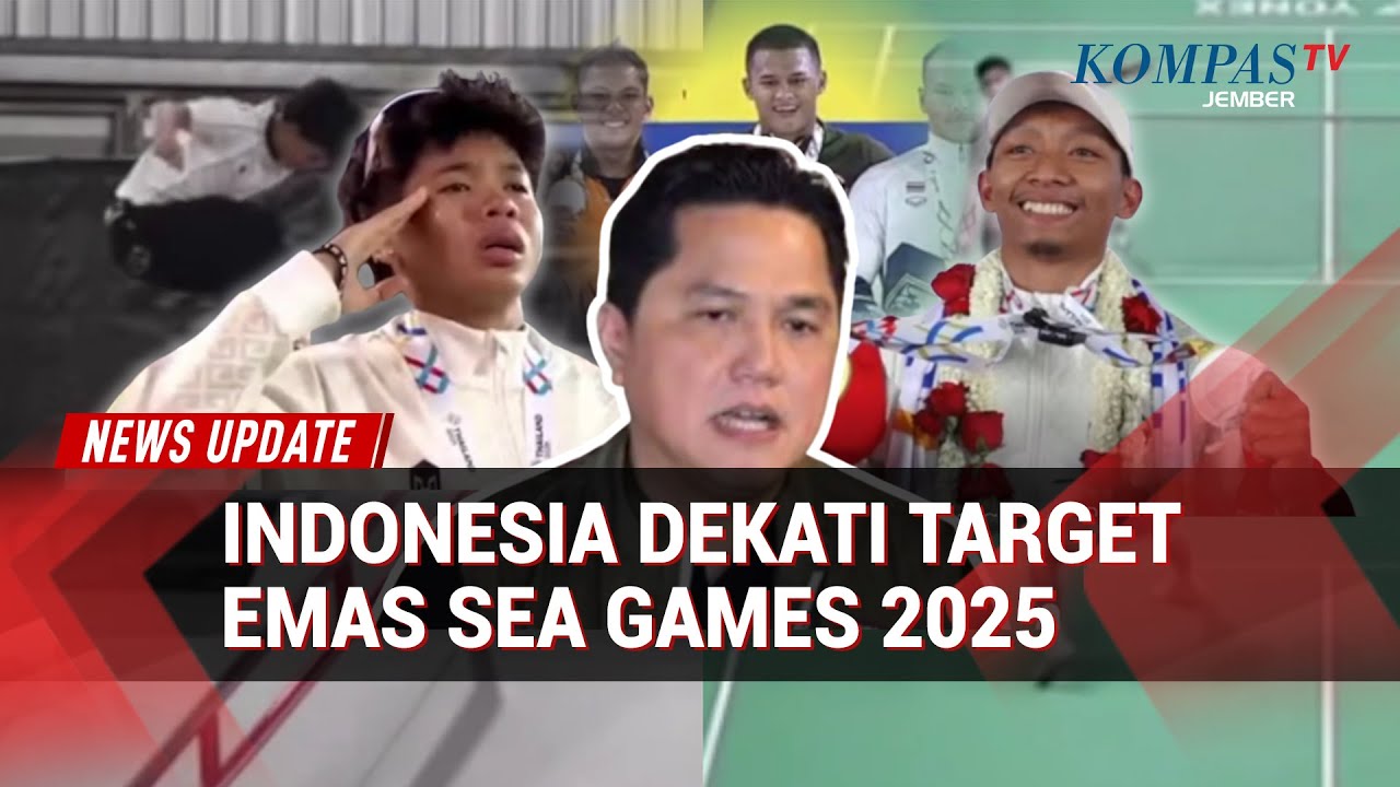 Gaspol SEA Games 2025! Indonesia Dekati Target Perolehan Medali Emas