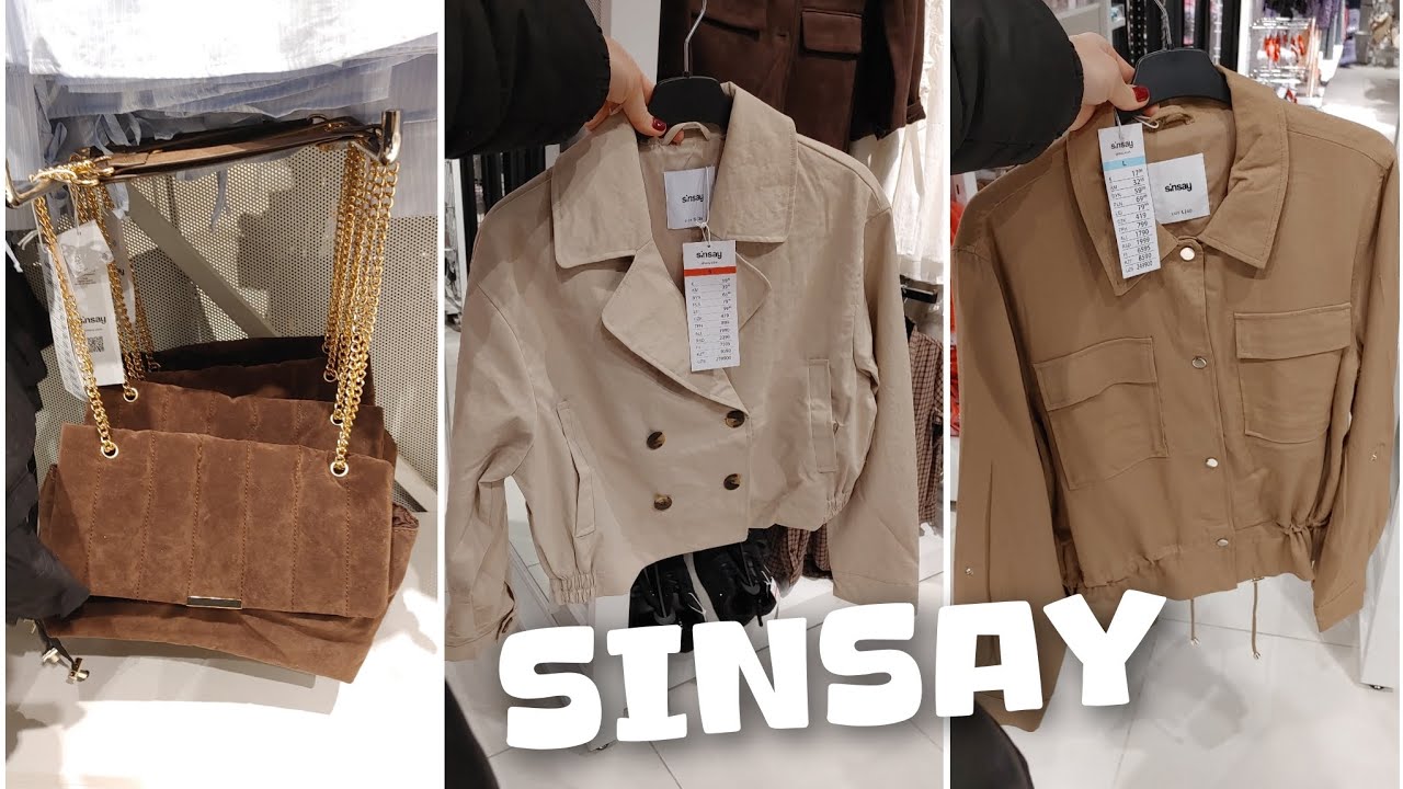 SINSAY🛍️Nowe Wiosenne kurtki 🛍️Nowa Kolekcja bluzek🛍️Piękne Torebki z łańcuszkiem