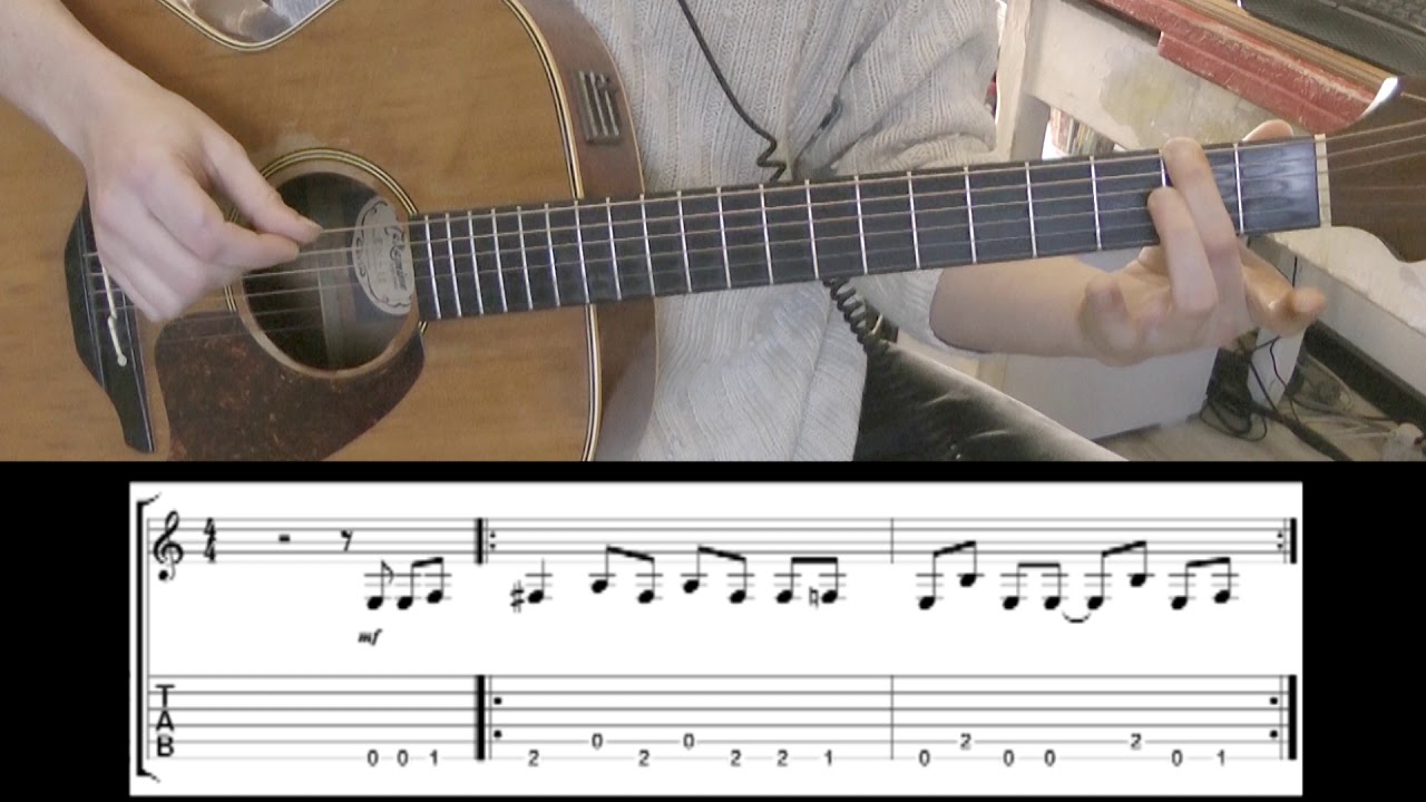 Cours de guitare (débutants) -Come As Your Are- part1