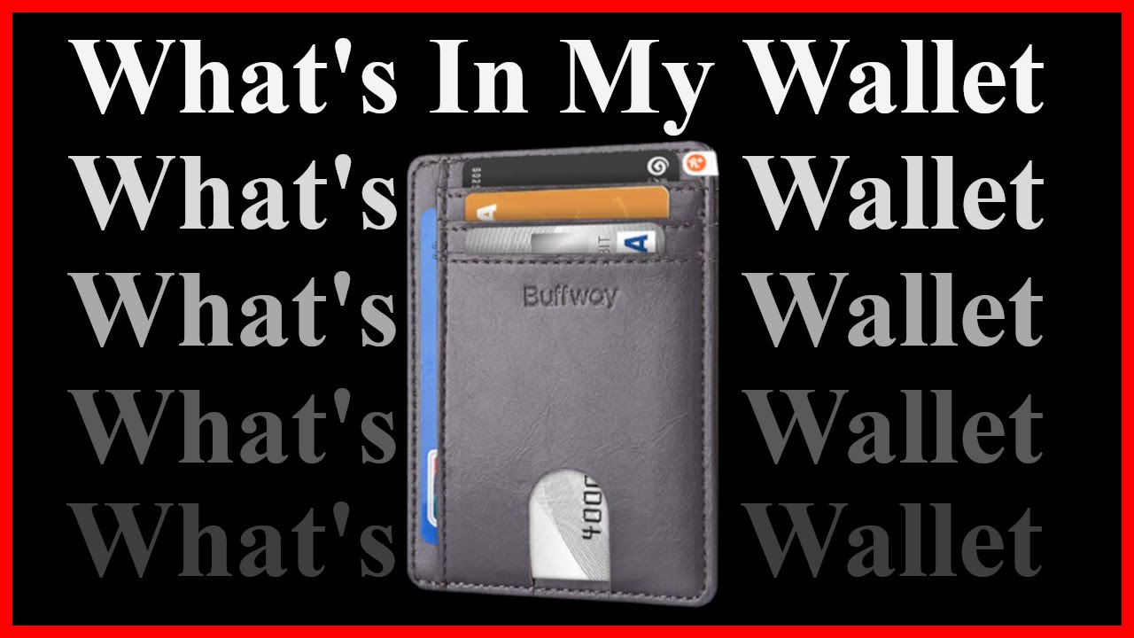 What's In My $10 Minimalist Wallet | January 2020