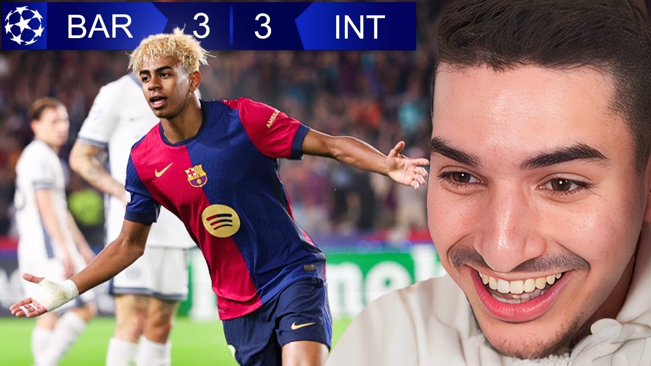 LAMINE YAMAL IS SENSATIONAL! (Barca 3-3 Inter Reaction)