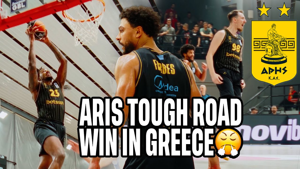 BRYN FORBES LEADS ARIS TO THEIR FIRST ROAD WIN!! 😤 | CINEMATIC Highlights vs Panionios 🇬🇷