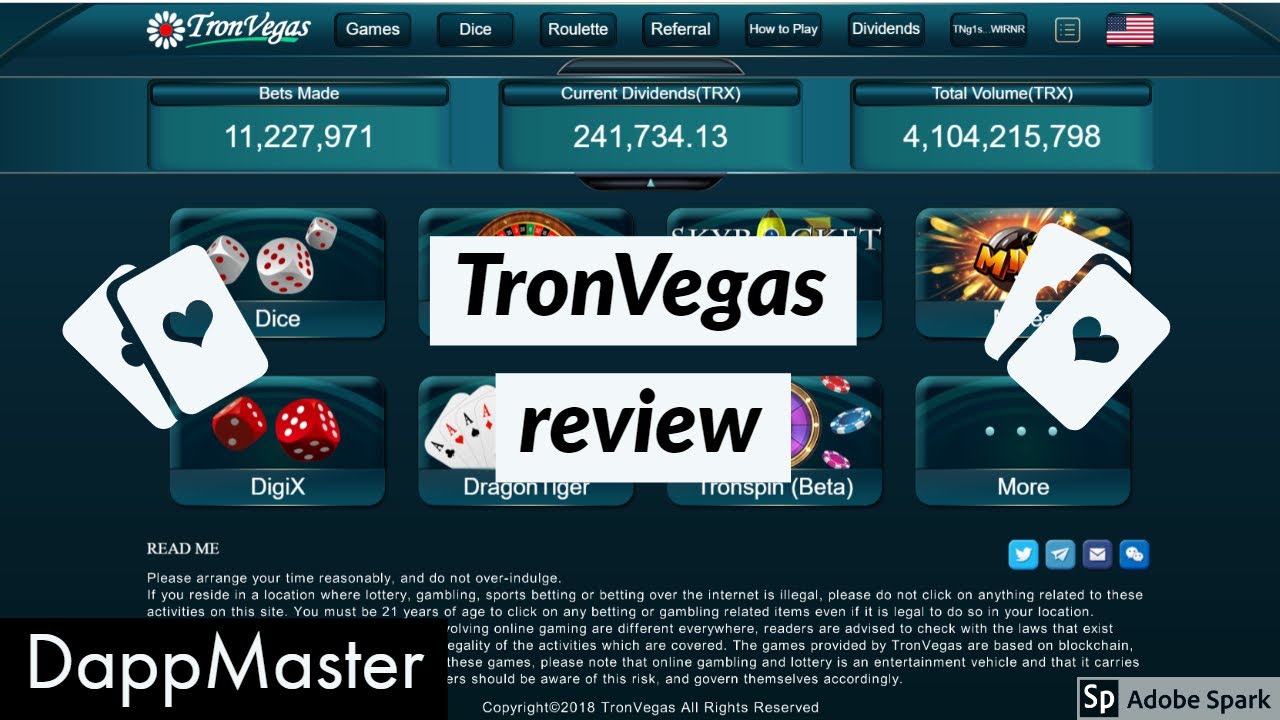 TronVegas review