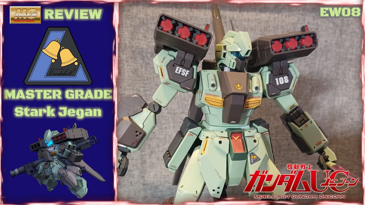 Master Grade 1/100 RGM-89S Stark Jegan Review | This Awesome MS Deserved More Screentime