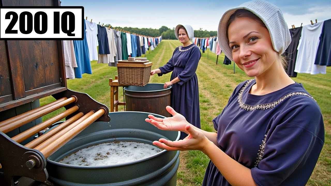 How Amish Wash Clothes Without High Costs