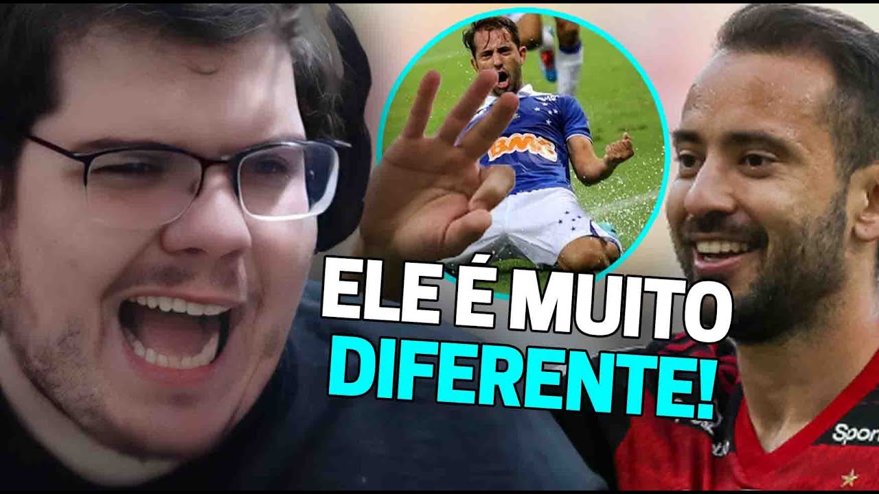 CASIMIRO REAGE: ÉVERTON RIBEIRO - QUANDO O FUTEBOL VIRA ARTE (FUTEBOL NACIONAL) | Cortes do Casimito