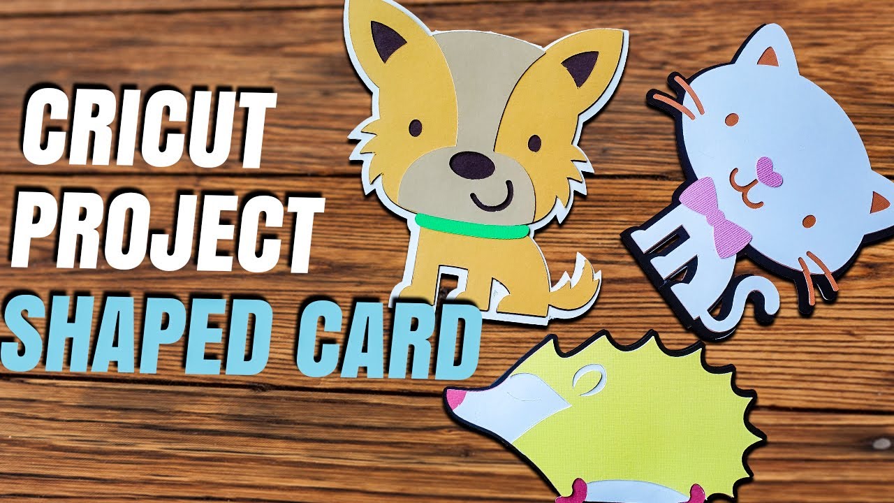 Cricut Cards - Easy Technique to Make a Shaped Card