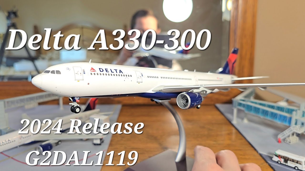 Gemini Jets 200 Delta A330-300 New Release Unboxing