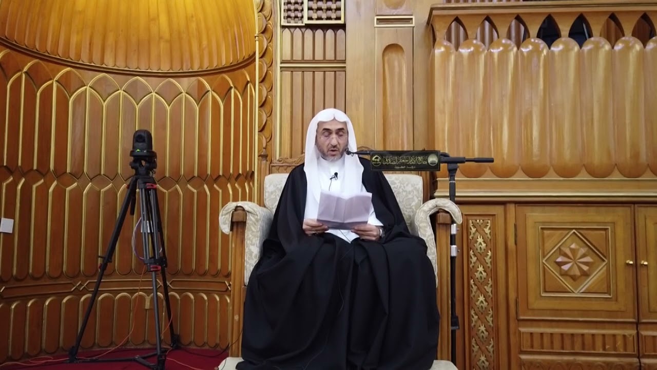 خطبة الحكيم الالهي ميرزا عبدالله الاحقاقي  التصدي الى الانحرافات 22جمادي الاول 1447هـ