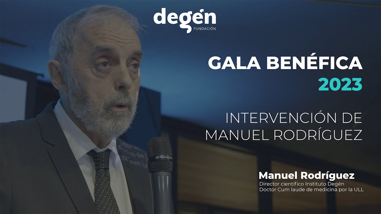 ¿Es posible curar el párkinson? | Manuel Rodríguez en la Gala Benéfica de la Fundación Degén