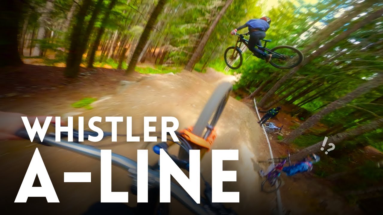 WHISTLER A-LINE FULL LAP 2025