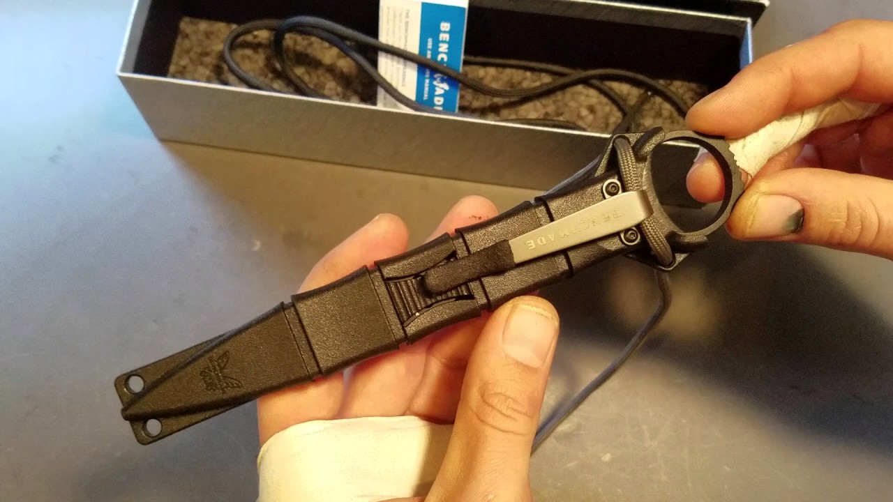 Я выбросил свой Benchmade в мусорку.