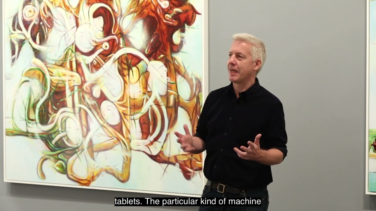 Matthew Ritchie discusses Discriminator, Harbringer and Generator