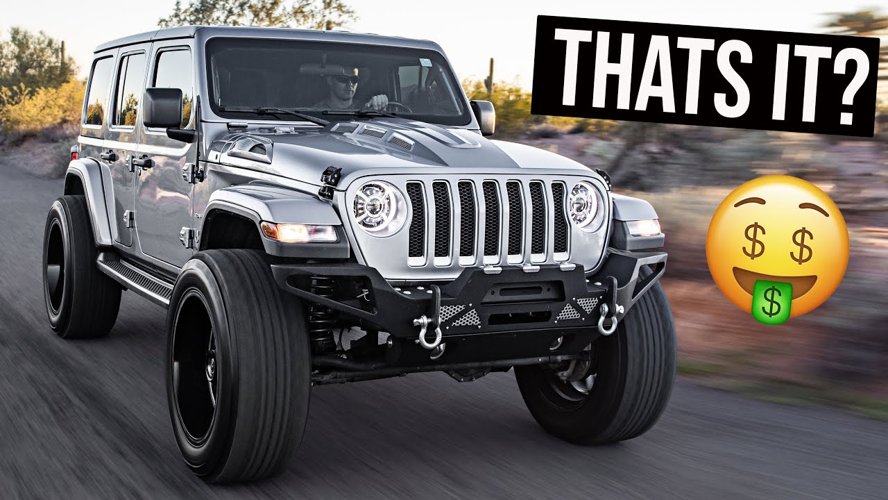 СТОИМОСТЬ ВСЕХ МОДИФИКАЦИЙ | Jeep Wrangler для Daily Driver