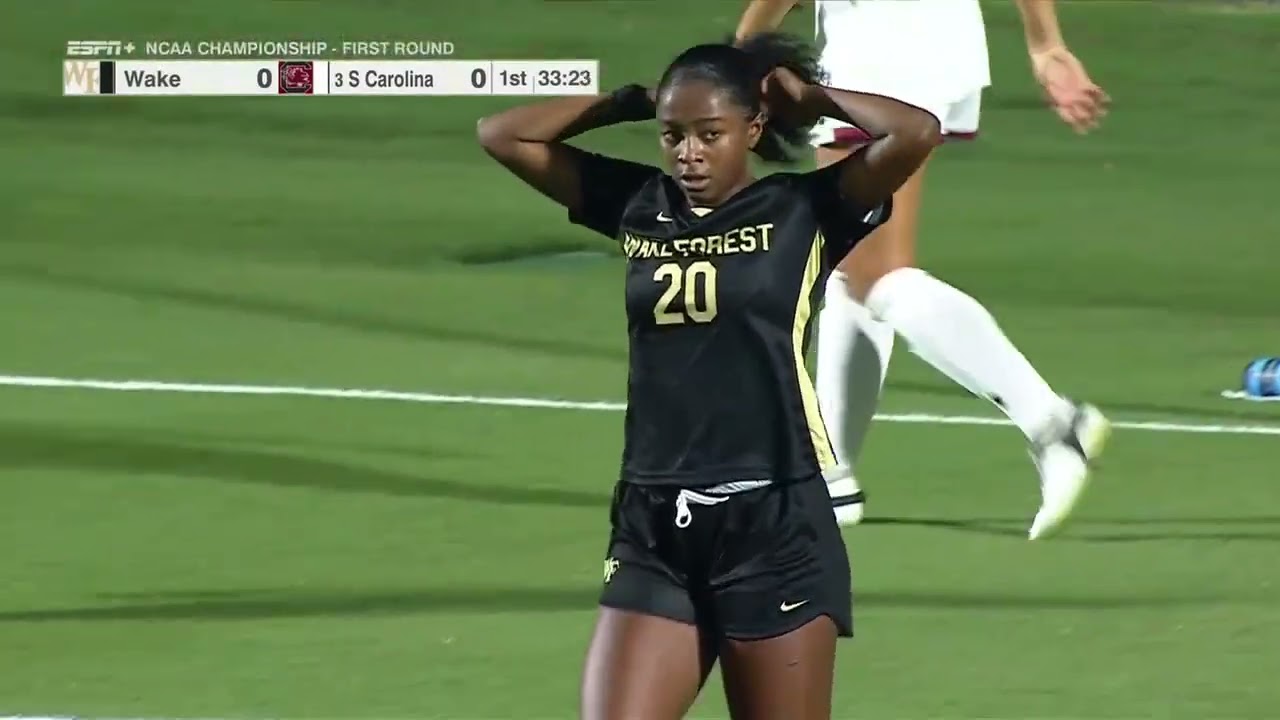 Wake Forest vs #13 South Carolina  (First Round) | Women Soccer 2022